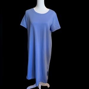 Jessica Simpson Ladies’ Midi Crinkle Tee Shirt Dress NWT